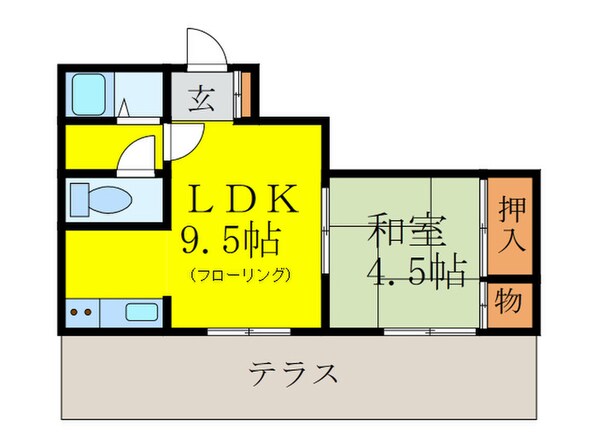 松永アパートの物件間取画像